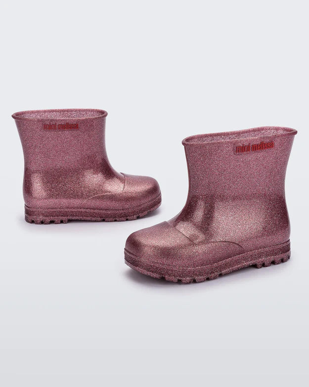 Mini Melissa – Glitter Pink Welly