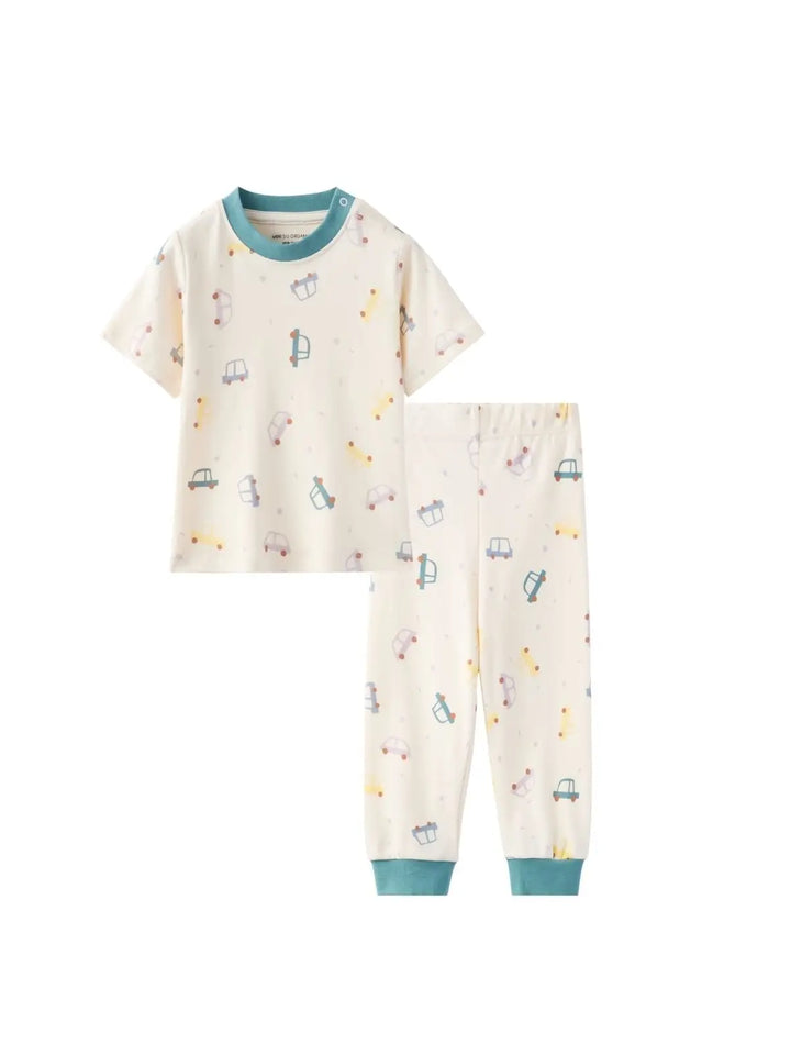 Norsu Organic - Toddler Pajama Set in Cars