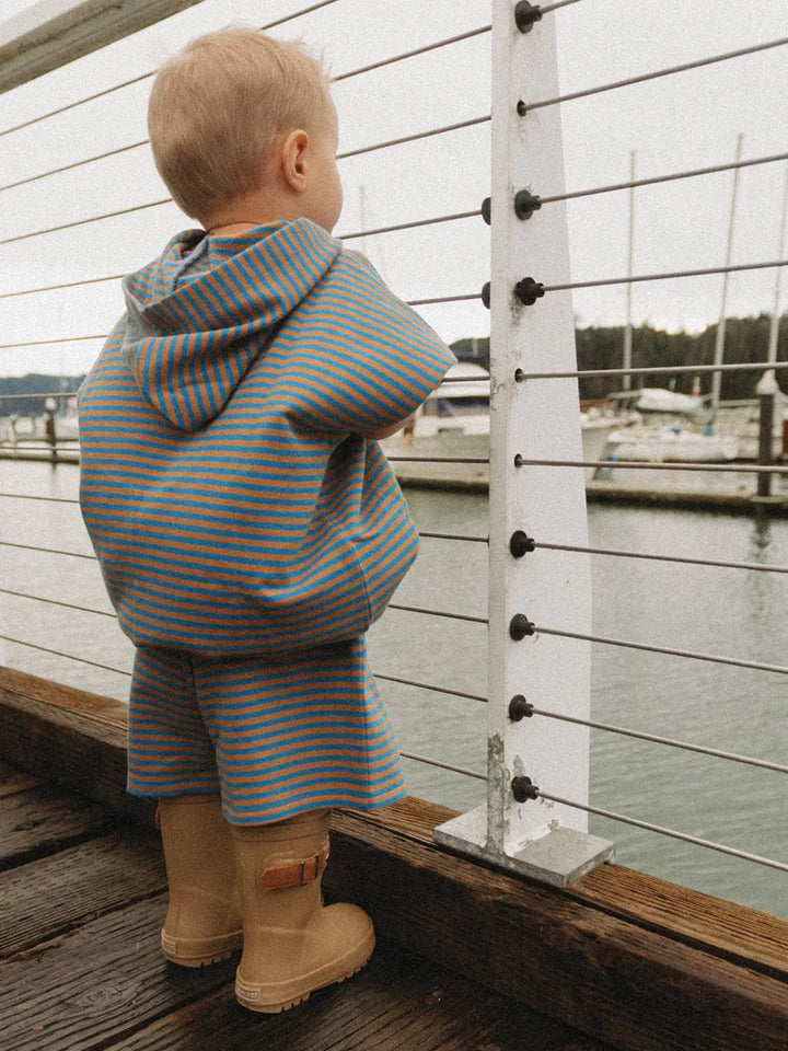 Winnie + Crew - Tanner Set in Vallarta Blue Stripe