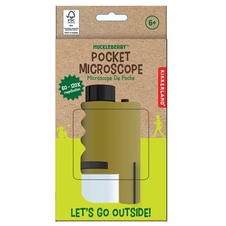Huckleberry by Kikkerland - Huckleberry Pocket Microscope
