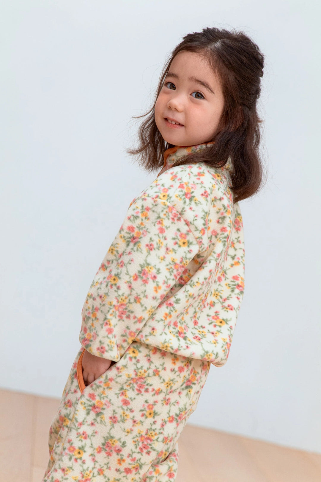 Petit Stella - Fleece Play Set in Orange Blossom