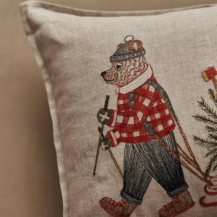 Coral & Tusk – Christmas Tree Sled Pillow