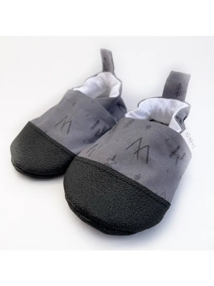 Gus Kids Co. – Slate Blue Mountain Baby Shoes