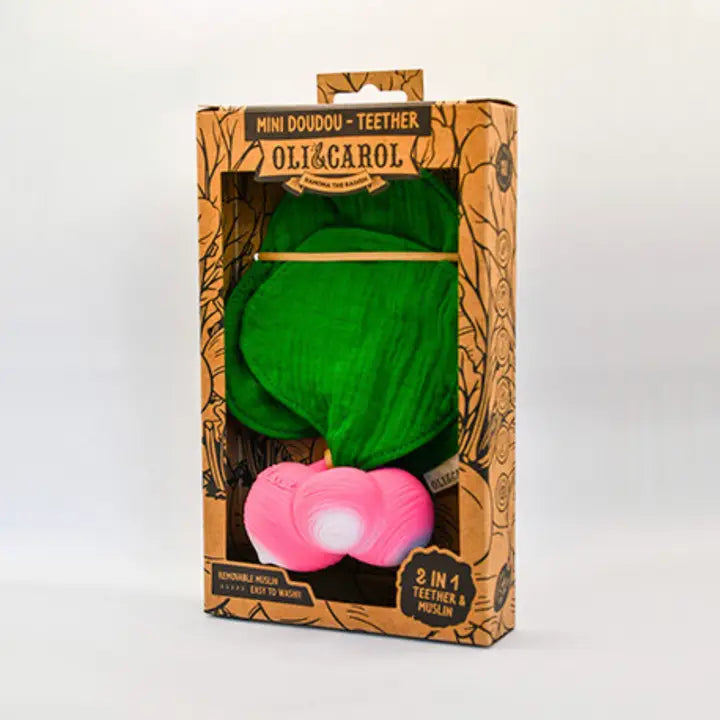 Oli & Carol – Ramona the Raddish Mini Teether Toy