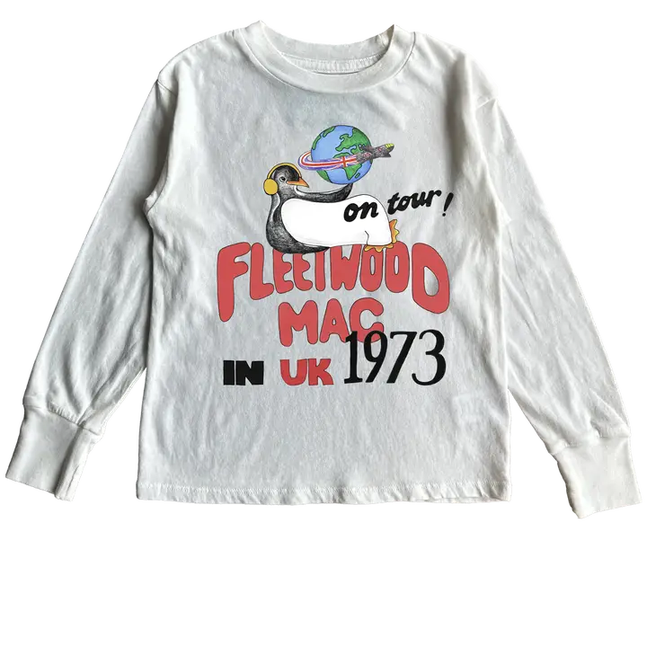 Rowdy Sprout - Fleetwood Mac 1973 Penguin Tour LS Tee