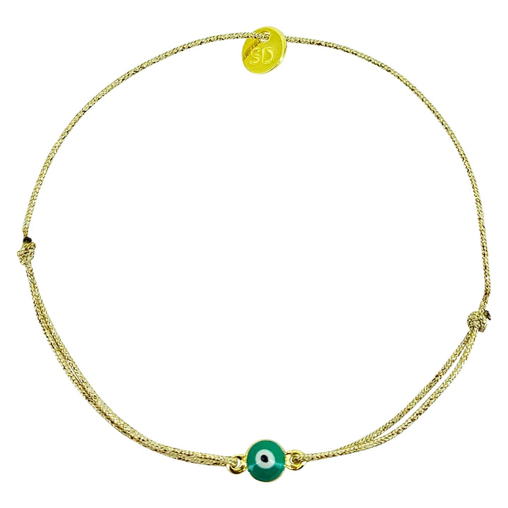 Sophie Deschamps Bijoux – Leo Enamel Evil Eye Bracelet