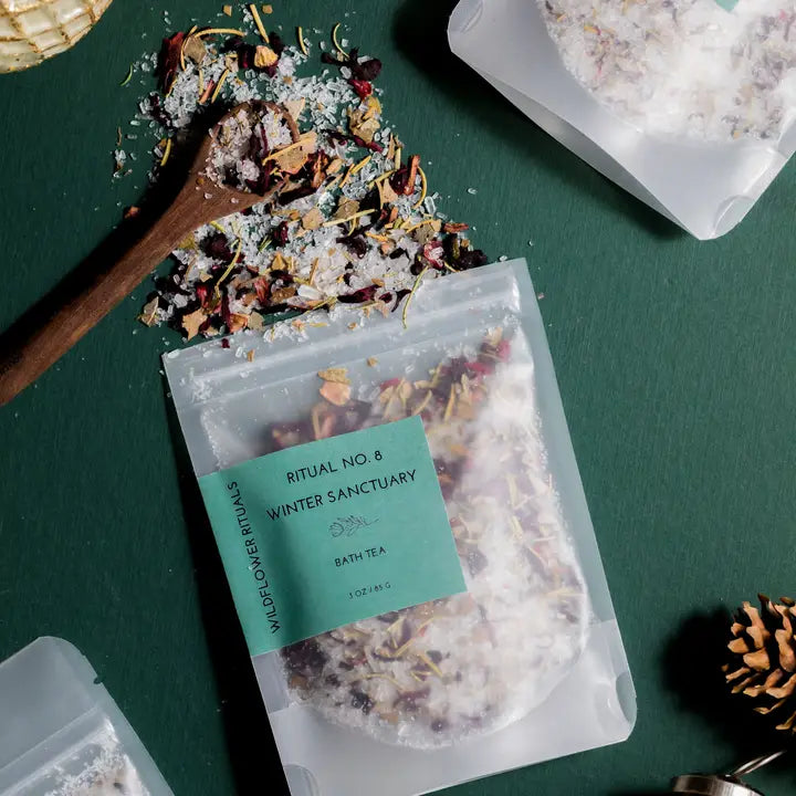 Wildflower Rituals - Holiday Bath Soak in Rosemary Eucalyptus