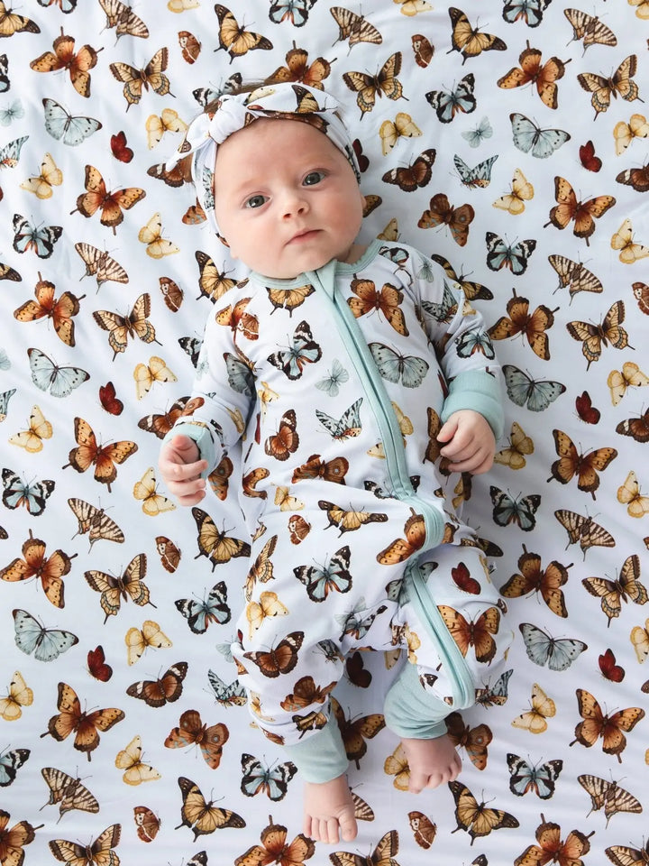 Jammie Session – Butterfly Kisses Bamboo Romper