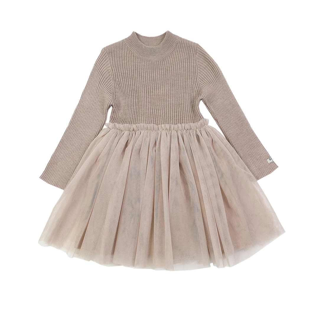 Donsje - Lotus Dress in Rose Grey