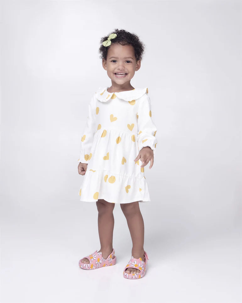 Mini Melissa – Free Cute Sandals in Pink Daisy