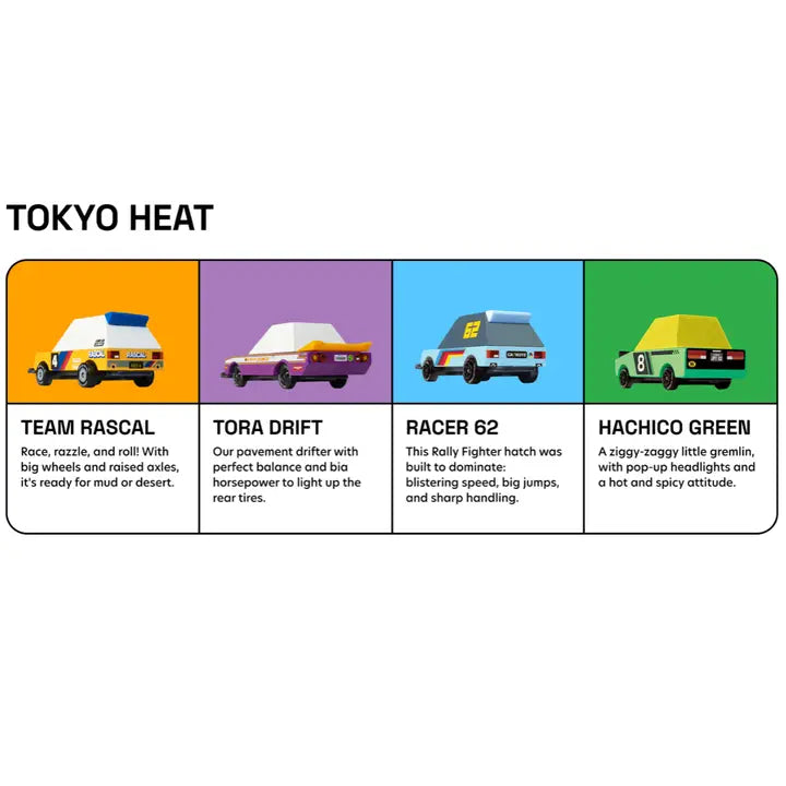 Candylab – Tokyo Heat TOONS 4-Pack