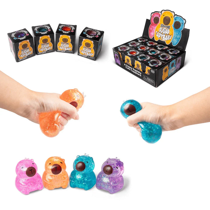Scrunchems® Sugar Capybara Squishy Fidget Toy