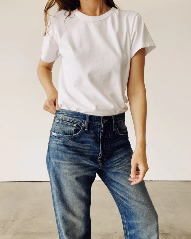 Hey Gang – The Crew Tee in White