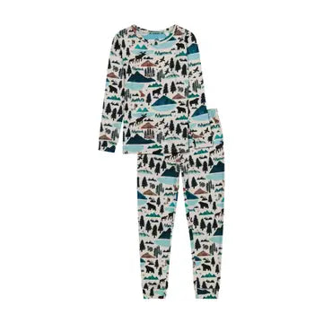 Bird and Bean – Bamboo Pajamas in Into The Wild Mountains