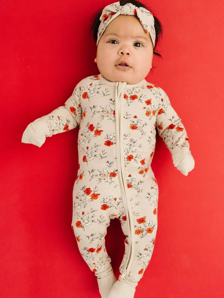 Little One Shop – Bamboo Sleeper in Poppy Field