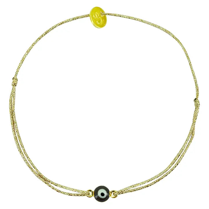 Sophie Deschamps Bijoux – Leo Enamel Evil Eye Bracelet