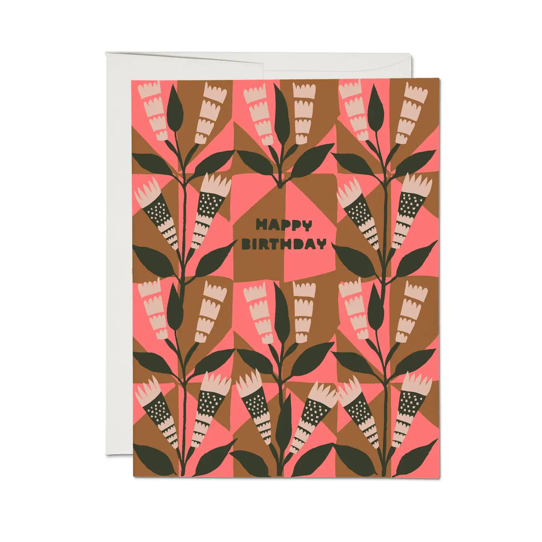 Red Cap Cards - Neapolitan Birthday Greeting Card