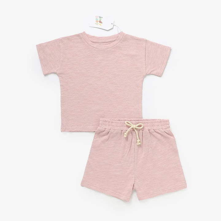 Indy Baby - Matching Summer Set in Orchid