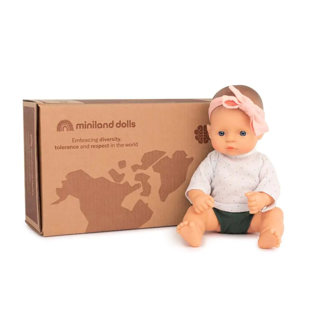 Miniland – 12" Baby Girl Doll