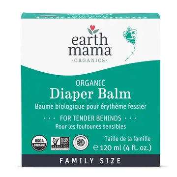 Earth Mama - Organic Diaper Balm- 4fl Oz (Family Size)