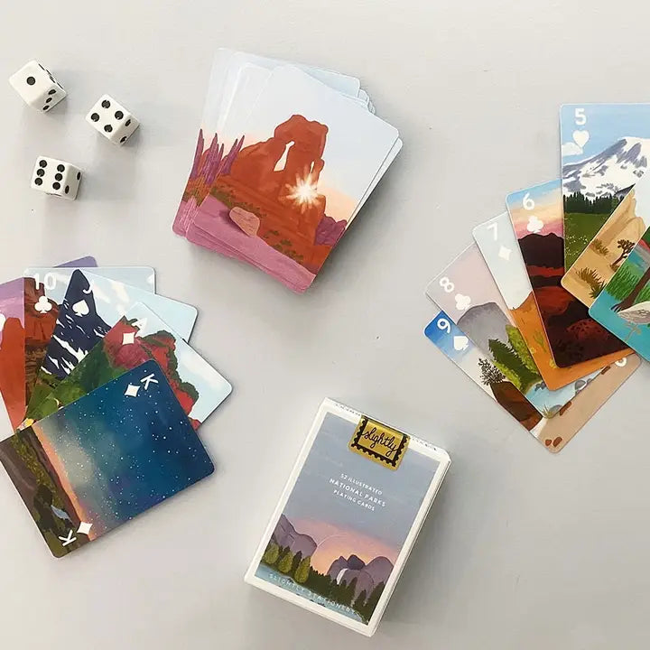Slightly Stationery – National Parks Playing Cards