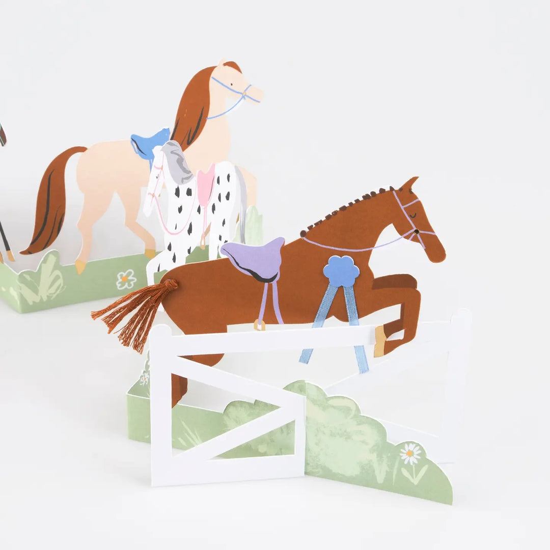Meri Meri - Concertina Horse Greeting Card