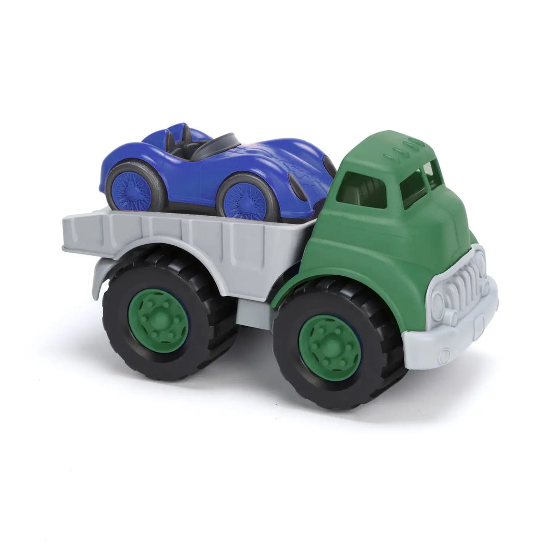 Green Toys - Flat Bed with Racer Car