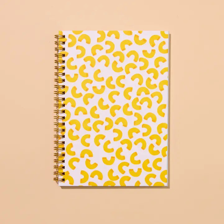 And Here We Are - Macaroni & Cheese Spiral Notebook