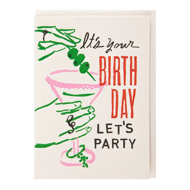 Archivist Gallery - Lets Party Greeting Card