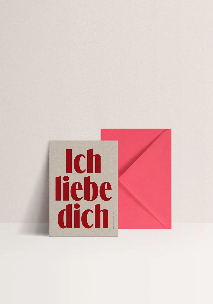 Papier and Co. – Ich Liebe Dich Card