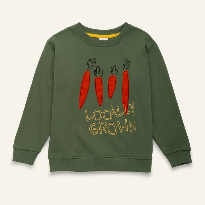 Mon Coeur – Locally Grown Sweatshirt in Green Pastures