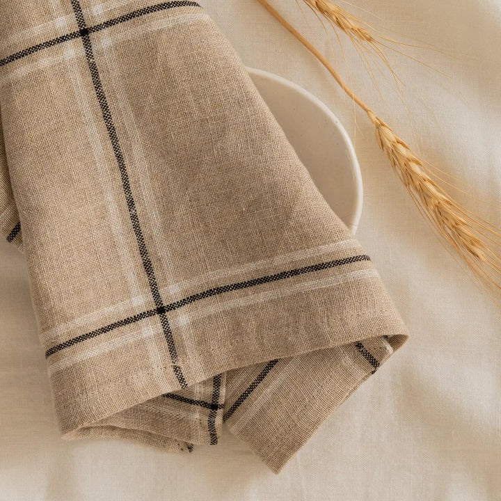 Yarn-Dyed Edith Linen Napkin