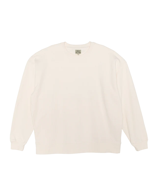 Hey Gang – The Boxy Sweatshirt in Natural