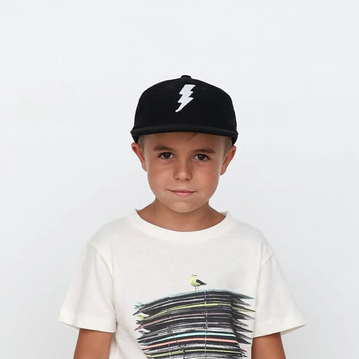 Tiny Whales – Flat Brim Bolt Hat