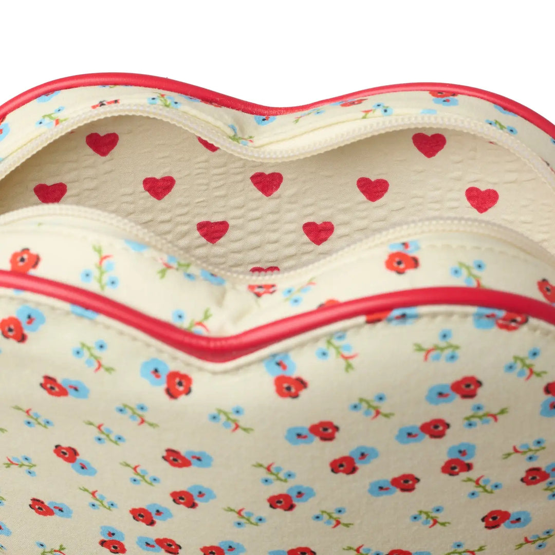 Rockahula Kids – Martha Ditsy Floral Heart Purse