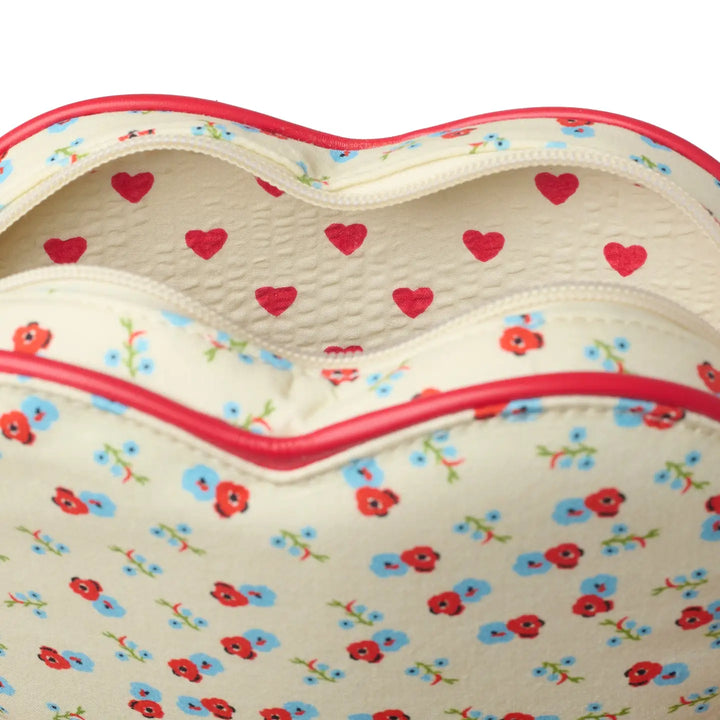 Rockahula Kids – Martha Ditsy Floral Heart Purse