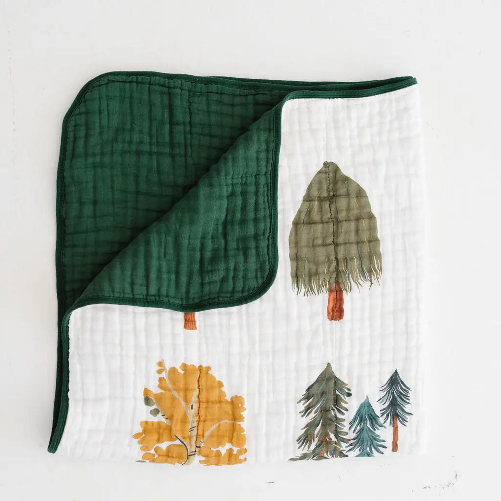 Clementine Kids – Forest Trees Quilt