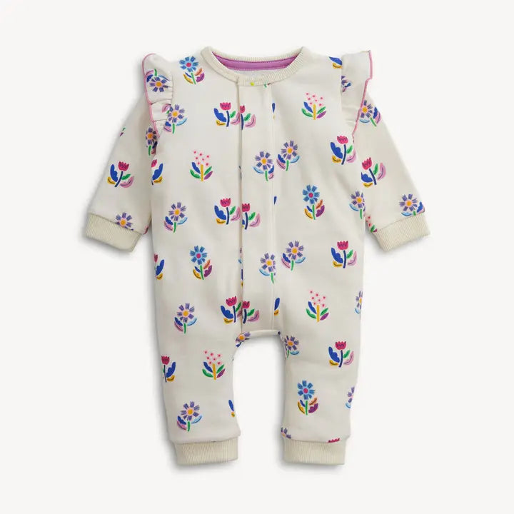 Magnetic Me - Floral French Terry Romper