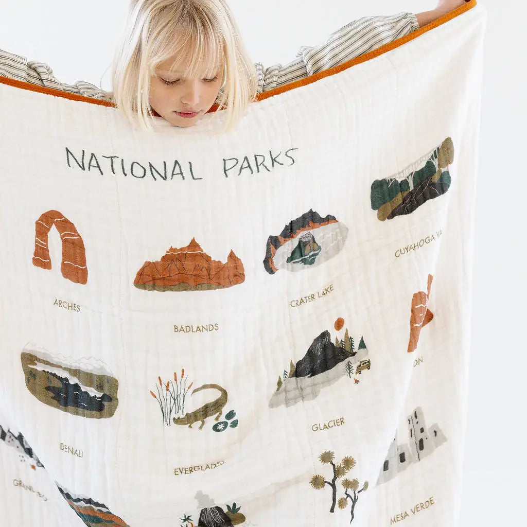 Clementine Kids – National Parks Grid Quilt