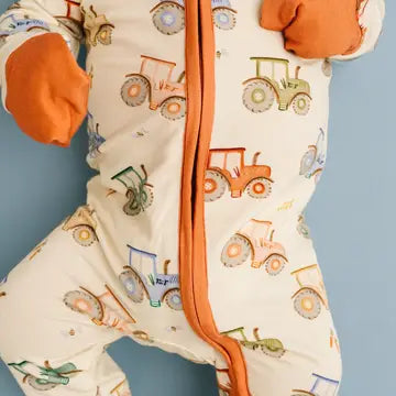 Little One Shop – Tractor Ride Bamboo Sleeper