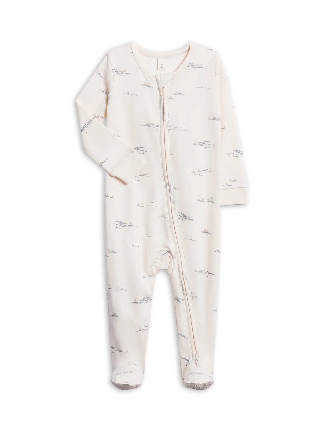 Colored Organics - Peyton Zipper Sleeper in Hearthside