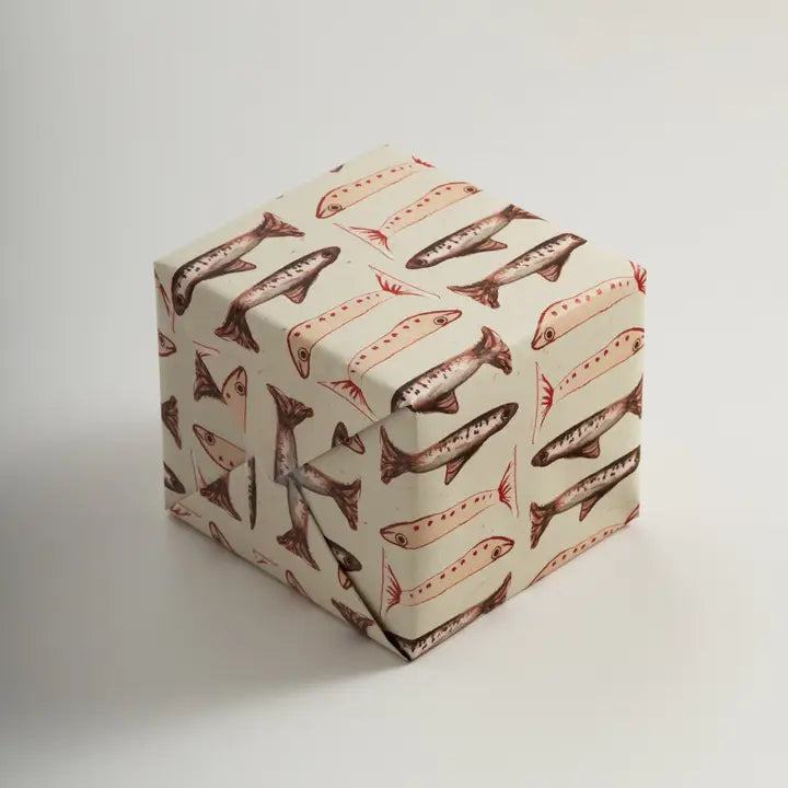 Marlene Print House - The Fish Gift Wrap Sheets