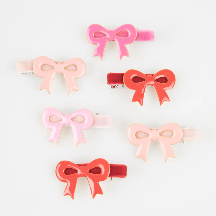 Meri Meri - Valentines Bow Hair Clips