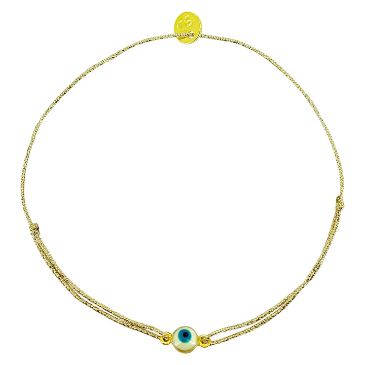 Sophie Deschamps Bijoux – Leo Enamel Evil Eye Bracelet