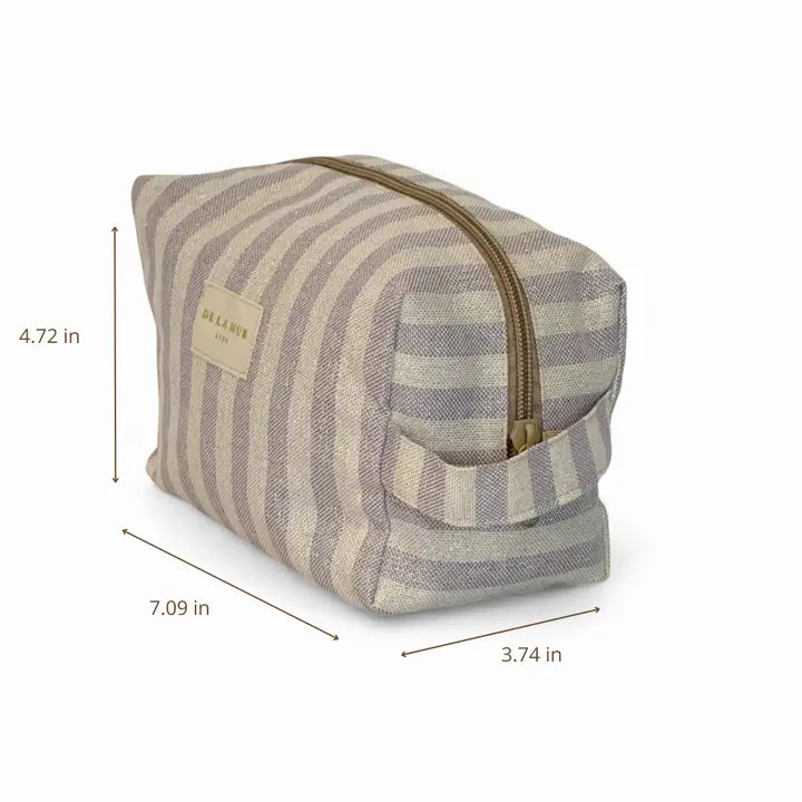 De La Mur Lines - Squared Makeup Bag in Lulil