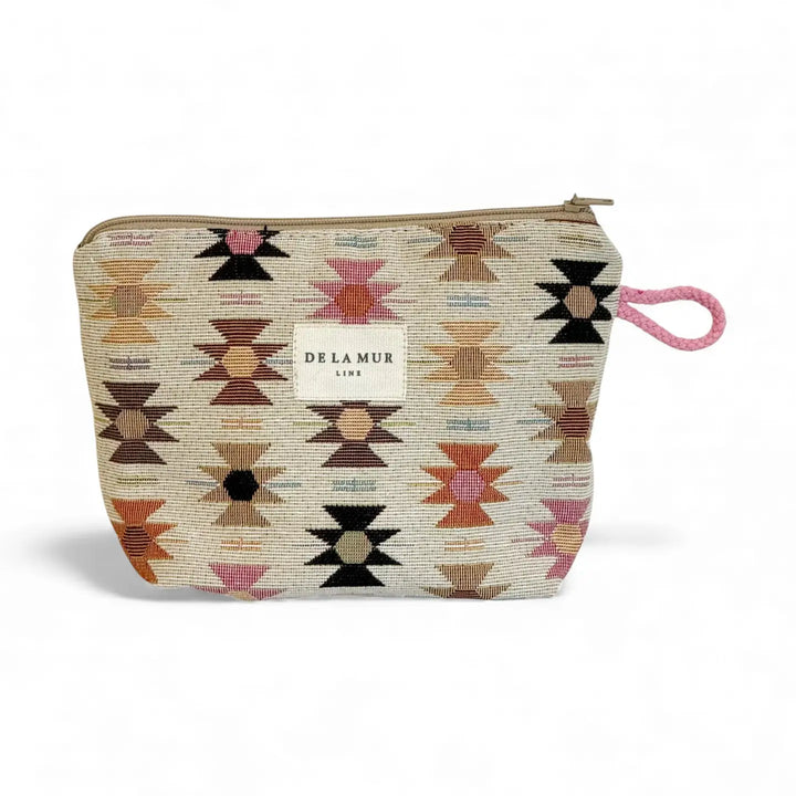 De La Mur Lines - Small Makeup Bag in Royal