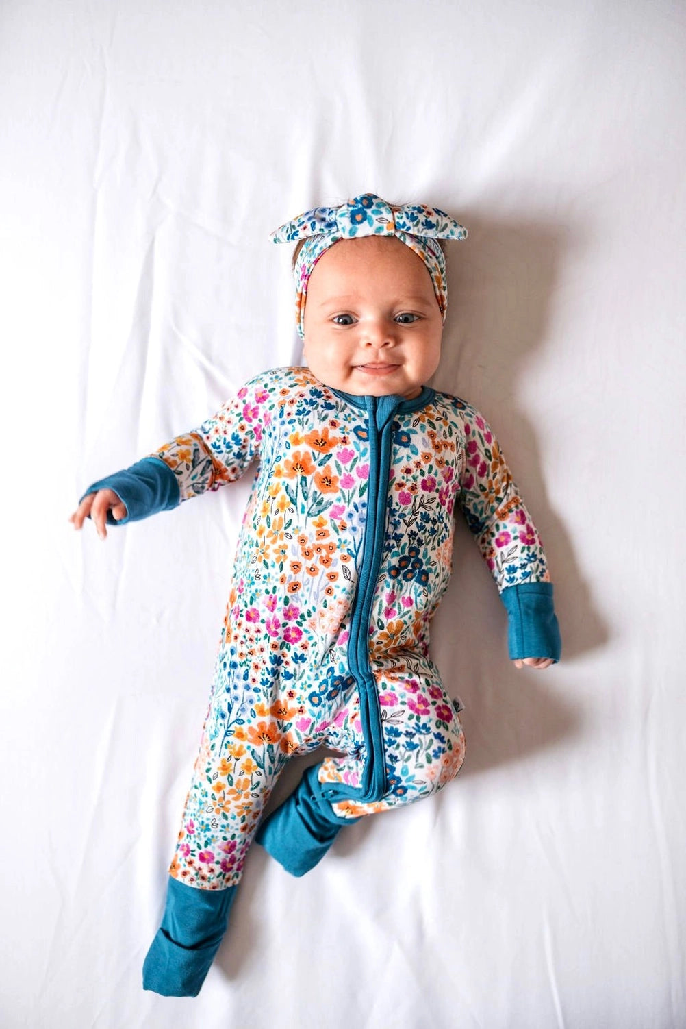 Jammie Session – Whispering Wildflowers Bamboo Romper