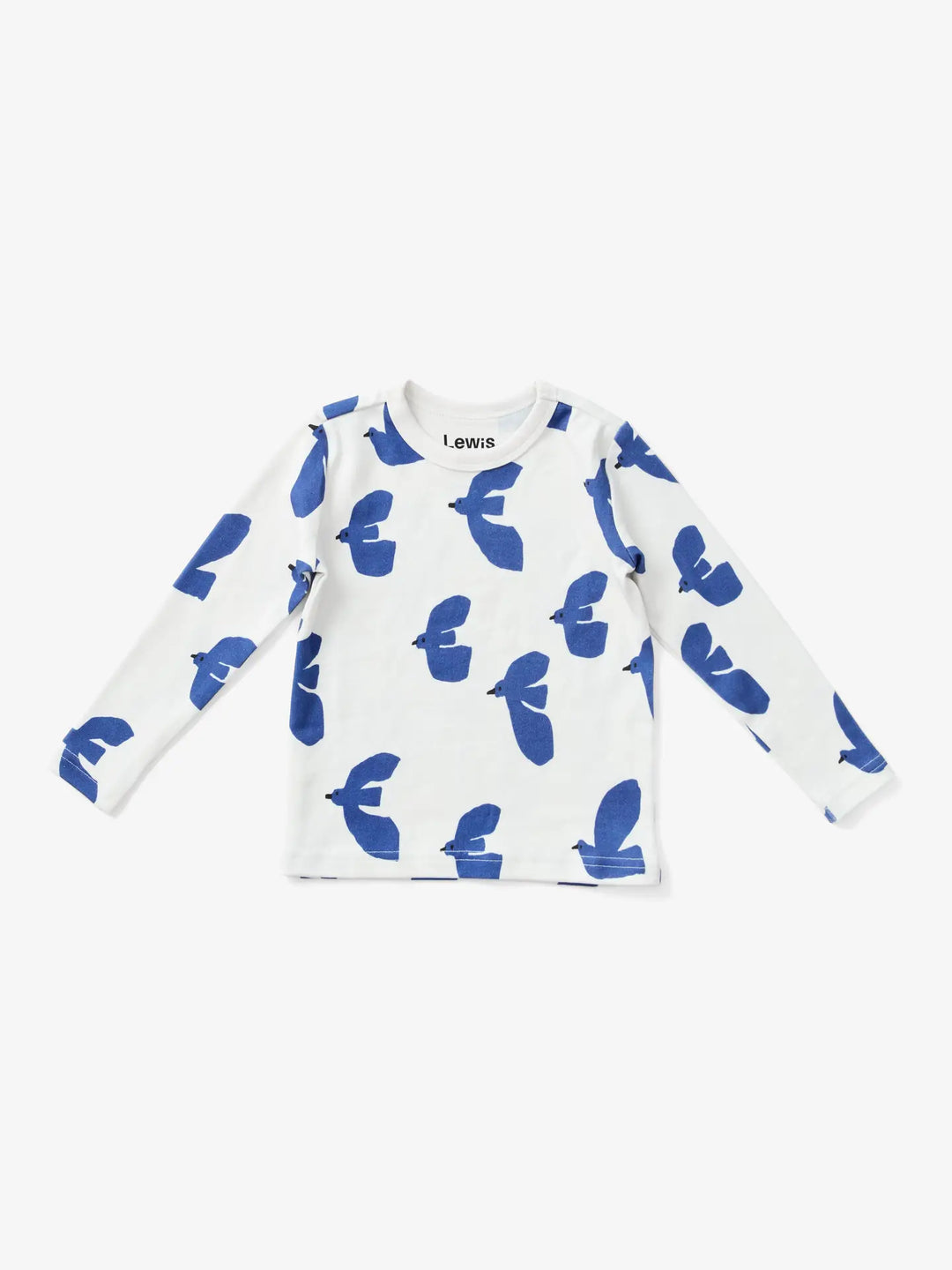 Lewis – Long Sleeve Tee in Dove