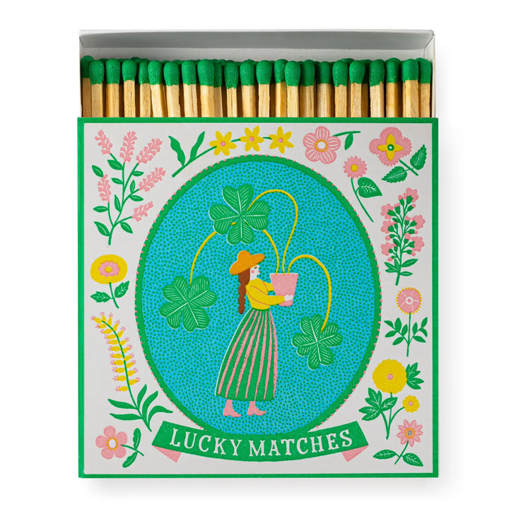 Archivist Gallery - Lucky Four-Leaf Clover Girl Matches