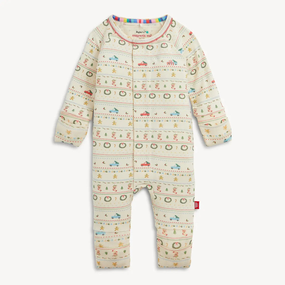 Magnetic Me - Traditional Christmas Modal Coverall